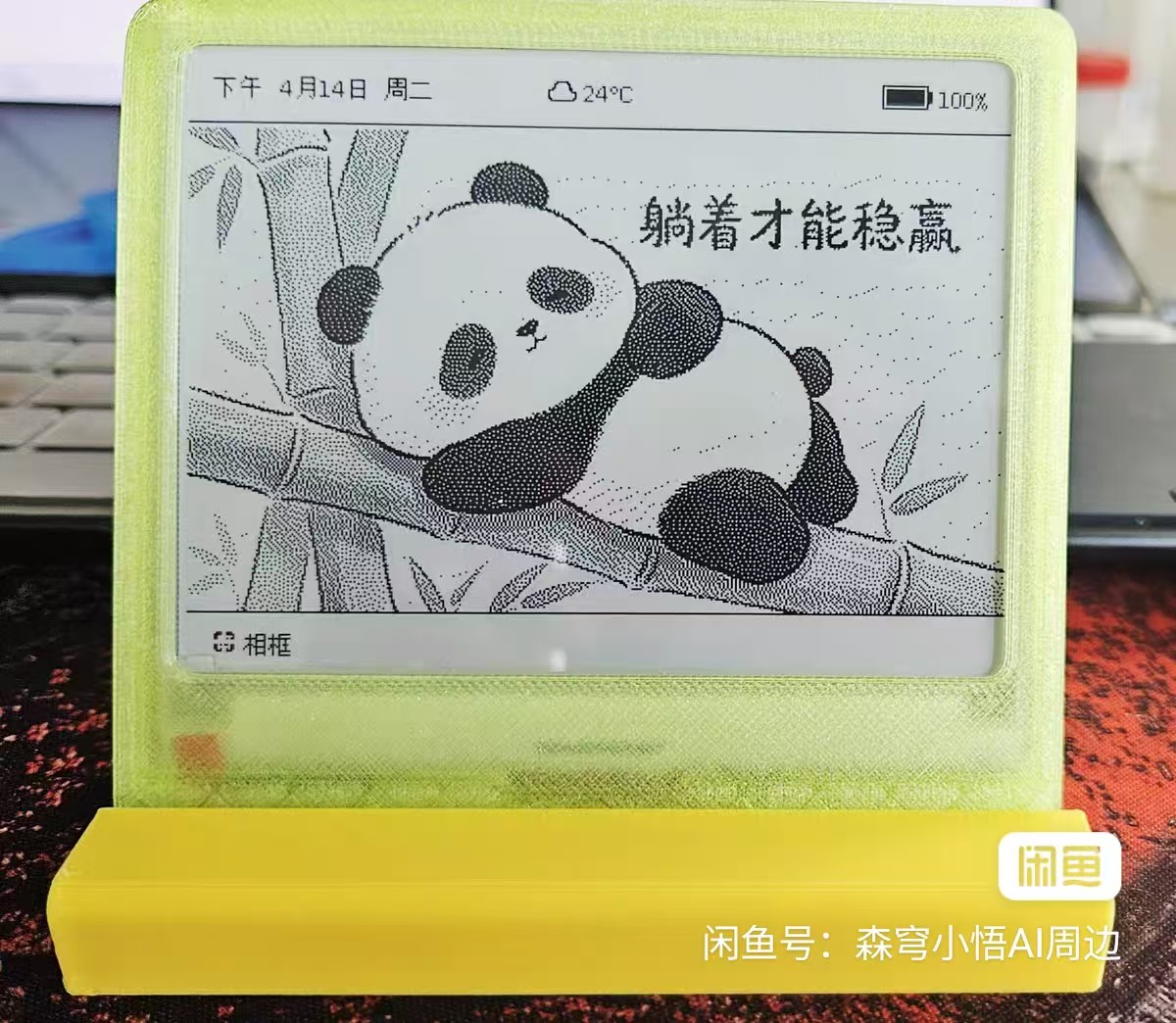 C3 墨水屏作品:熊猫